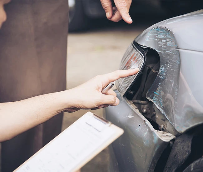 auto insurance claim London